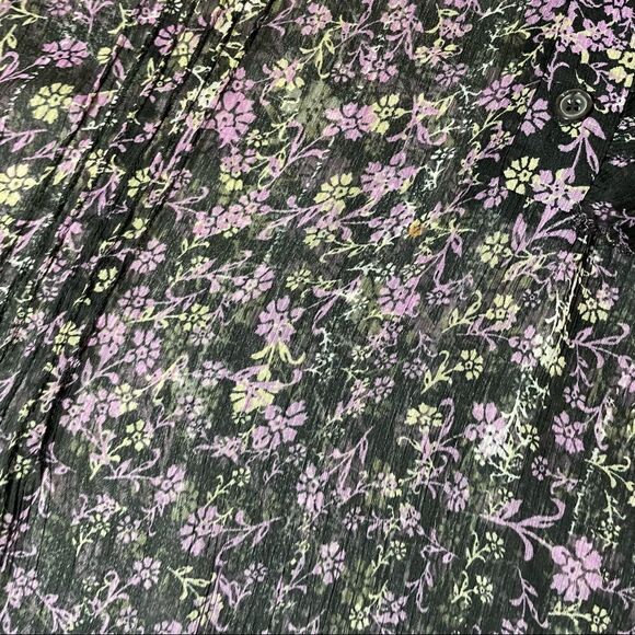 KIMCHI BLUE floral sheer frock L - Picture 6 of 8